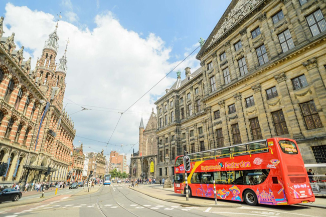 Автобусы Hop-on Hop-off в Амстердаме