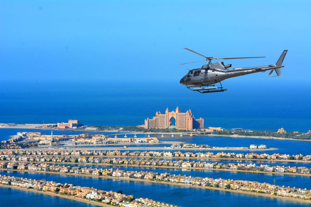 туры на вертолетах в Дубае